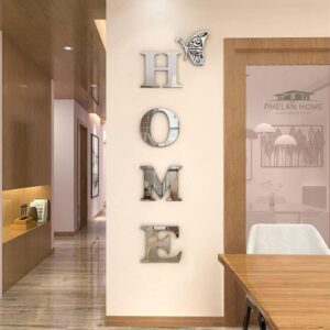 Doeean Home Wall Decor Letter Signs Acrylic Mirror